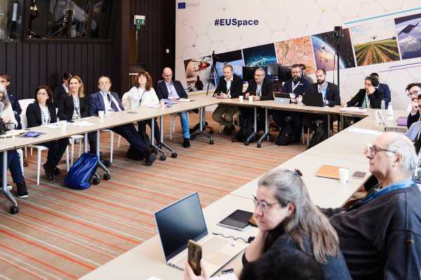 Image of members at the EU Space General Assembly